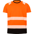 Heren T-Shirt Result Recycled Safety R502X Fluor Oranje